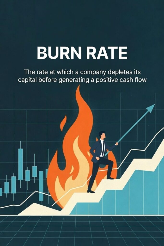 Image illustrating Burn Rate