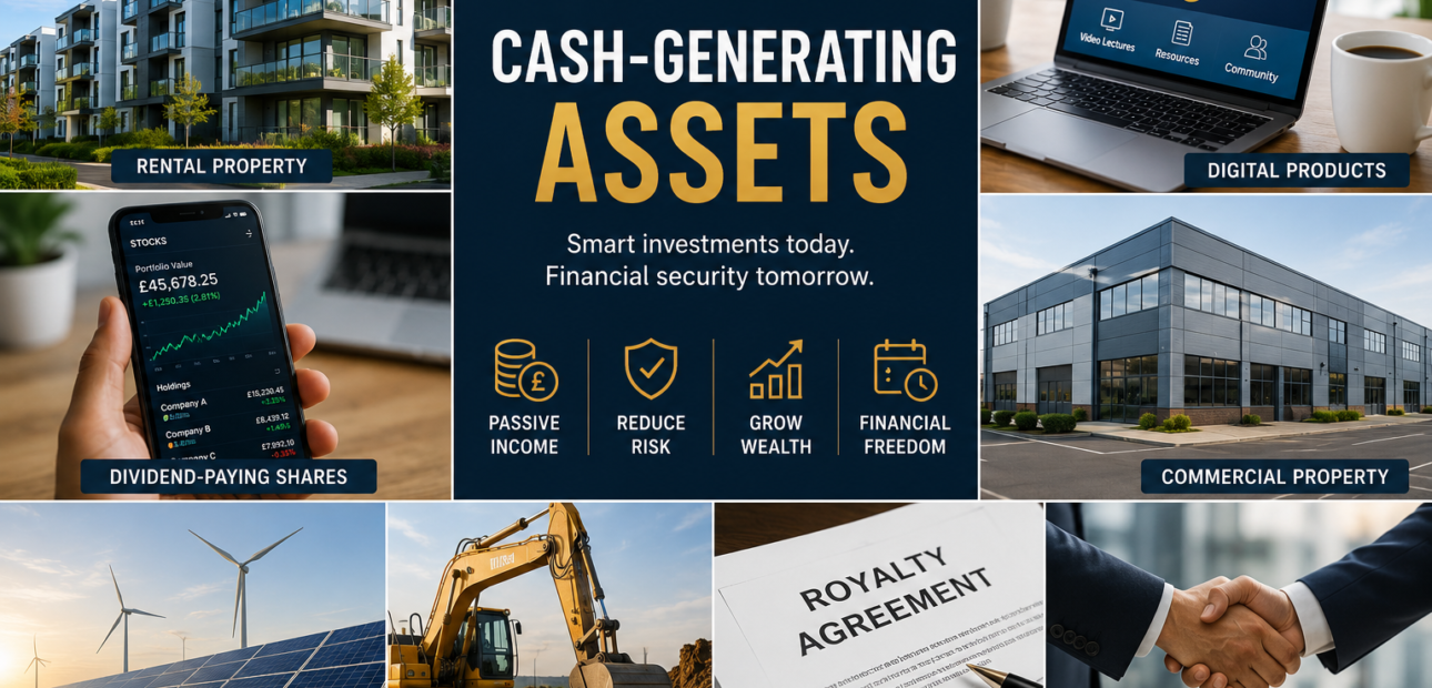 image illustrating cash generating assets